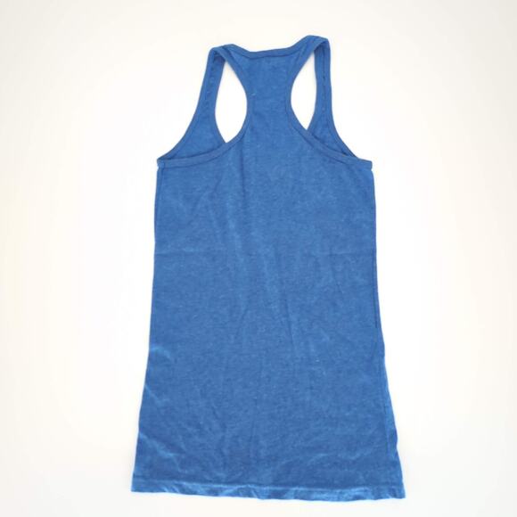 Ciroc Blue Graphic Tee Tangerine Racerback Tank Top with White Logo- Size S -GUC - Picture 8 of 11